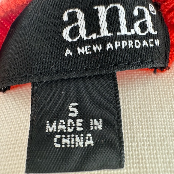 Women’s red sweater, brand Ana, size s, longer in back - Picture 5 of 5